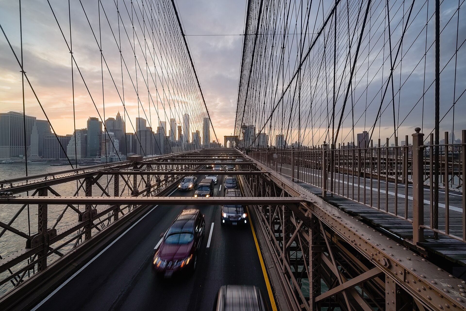Puente de Brooklyn durante el tour privado de Nueva York en español